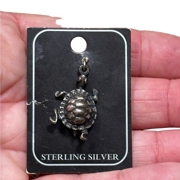 Sterling Silver Turtle Charm - Picture 4 of 4